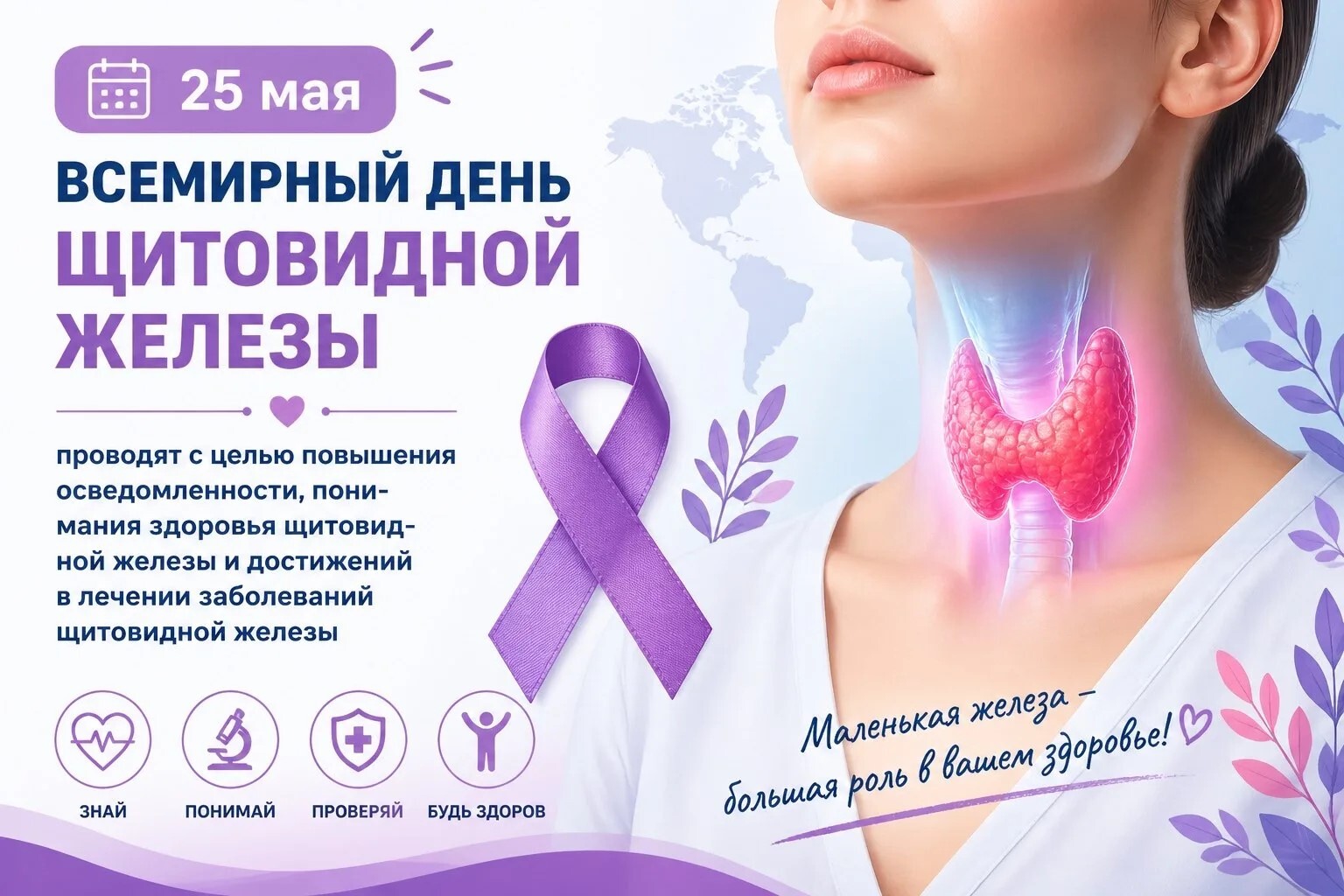 25 мая Всемирный день щитовидной железы